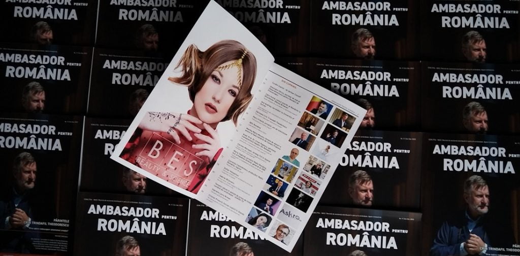 Cuprinsul nr. 9 al revistei ”Ambasador pentru Romania”